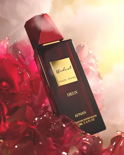 Vista 4 de Afnan Modest Pour Femme Eau de Parfum en aerosol, 3.4 onzas líquidas