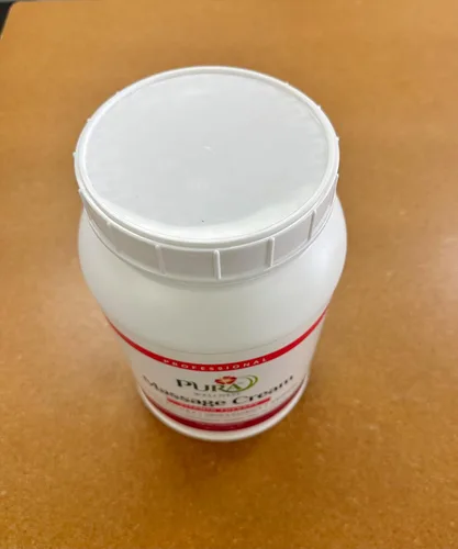 Vista 8 de Vitamin Therapy - Crema de masaje de 1 galón, vitamina E, profesional, terapia de masaje, tejido profundo, sin perfume, hipoalergénico, ingredientes
