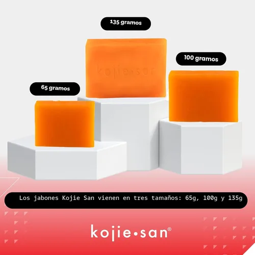 Vista 2 de Kojie San Jabón iluminador para la piel, paquete de ácido kójico original, removedor de manchas oscuras, jabón en barra con aceite de coco y árbol