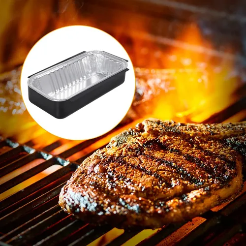 Vista 9 de SafBbcue 9328812P06 Bandeja de goteo para bandeja de goteo de grasa CharBroil 463365021 463448021 463655421 463347519 463347017 con revestimiento
