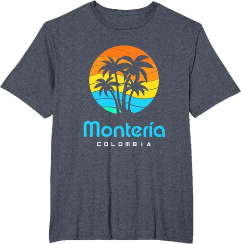 Vista 62 de Camiseta Montería Colombia, Negro