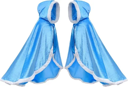 Vista 2 de GOLDSTITCH Disfraz de princesa con capucha para niñas