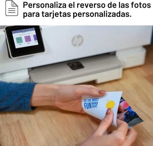Vista 15 de HP Envy Photo 7975 Impresora fotográfica inalámbrica de inyección de tinta a color, imprimir, escanear, copiar, fácil configuración, impresión