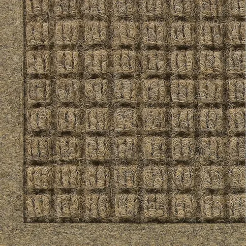 Vista 7 de Tapete de entrada Andersen Waterhog Fashion de fibra de polipropileno para interior/exterior, goma SBR, 3/8” pulgadas de grosor., Bluestone, 1