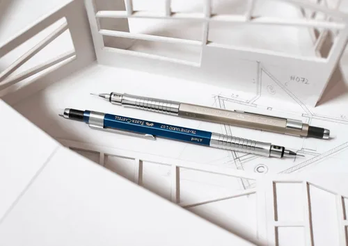 Vista 10 de Faber Castell - Portaminas TK-Fine Vario L 0.020 in Indigo
