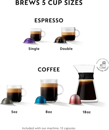 Vista 6 de Nespresso Vertuo Next Máquina para hacer café y espresso de Breville
