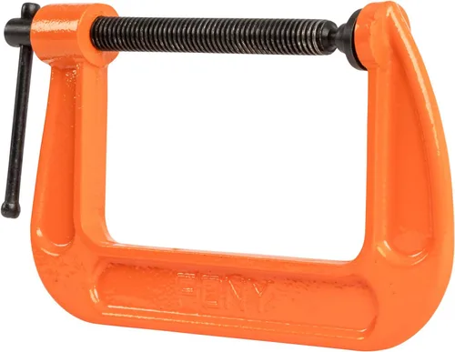 Vista 3 de Pony Jorgensen 2650 Abrazadera C de 5 pulgadas, naranja