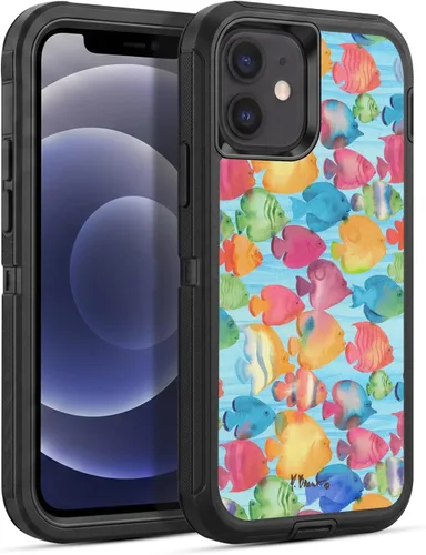 Vista 134 de Head Case Designs Officially Licensed Paul Brent Agate Mermaid Coastal Gel Armor Case [Military Grade Drop Protection] Compatible with Apple iPhone