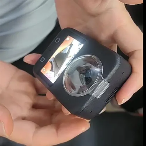 Vista 4 de Coyktonty - Protector de lente y lente para cámara DJI Osmo 360 II/Osmo 360, diseño de cierre a presión, dureza 9H de alta transmisión, resistente