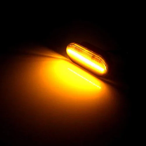 Vista 6 de El ámbar ahumado de la lente llevó la luz del marcador del lado delantero para el escarabajo de Volkswagen MK4 Jetta GTI R32
