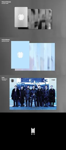 Vista 7 de BTS – Proof [Compact+Standard ver.] 2 álbumes + beneficios limitados de reserva + BolsVos K-POP eBook (21p), 3EA BolsVos Pegatinas para Toploader