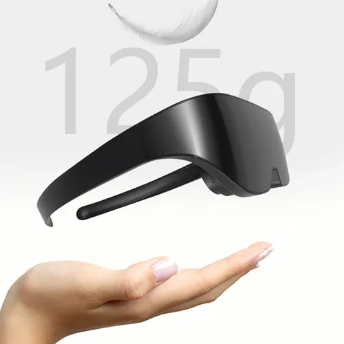 Vista 8 de Diydeg Gafas AR, 4K HD 3D IMAX auriculares inteligentes para visualización de video, compatibles con la miopía, realidad aumentada portátil