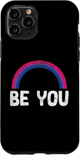 Vista 10 de Funda de regalo para iPhone 14 Pro You Be Rainbow Bisexual Pride VIntage Bi Flag LGBTQ