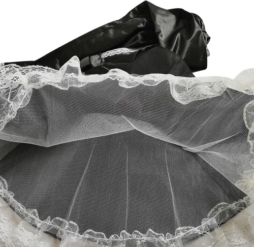Vista 6 de VEFSU - Conjunto de uniforme de una pieza para mujer, lencería erótica, sexy