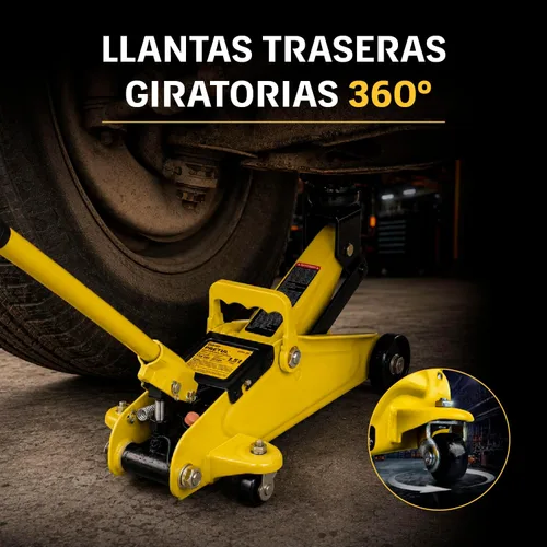 Vista 4 de Truper GAPA-2P Gato de piso de 1,5 toneladas, Pretul