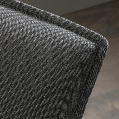 Vista 4 de Sauder Boulevard Cafe - Sillón de metal, acabado gris carbón