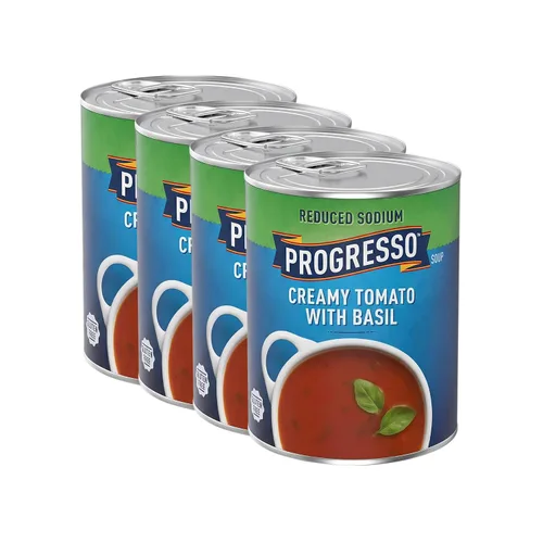 Vista 12 de Progresso Caldo de Maíz con Pollo, Sopa enlatada reducida en sodio, lata de 18.5 oz