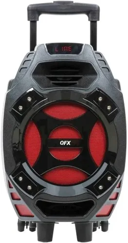 Vista 11 de QFX PBX-61081BT/RD bocina Bluetooth portable para fiestas Plateado