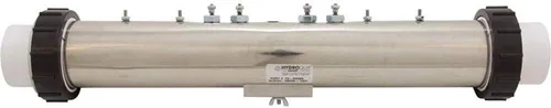 Vista 3 de Hydro-Quip Ultimate Heater, flujo a través, elemento dual 11 Kw, 3 pulgadas x 19.250 pulgadas. 26-0054-K