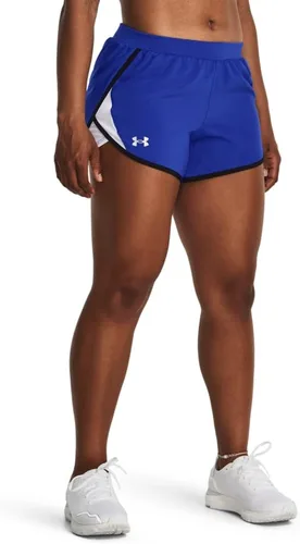Vista 21 de Under Armour Women's Fly by 2.0 Running Shorts (027) negro / azul glaciar / reflectante