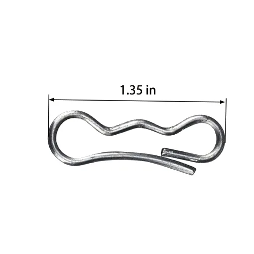 Vista 3 de Paquete de 4 532194208 194208 714-04040 71404040 714-0104 nuevos pasadores de chaveta con cierre de pajarita para Craftsman Sears Husqvarna 714-04043