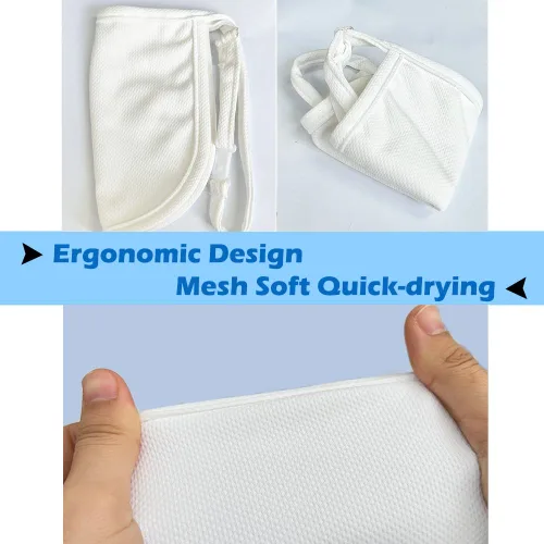 Vista 3 de EDWERD Protector de incisión de tráquea en el cuello, cubierta protectora de estoma, transpirable, para laringectomía y traqueotomía, 2