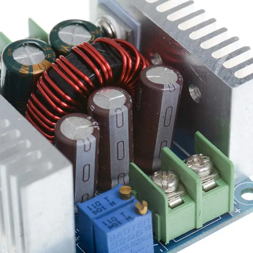 Vista 5 de Módulo convertidor de corriente constante CC CV Buck DC 6-40V a 1.2-36V 20A 300W Regulador de voltaje ajustable reductor módulo de fuente