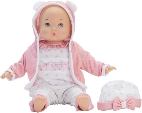Vista 12 de Madame Alexander Muñeca Sweet Baby Nursery de 12 pulgadas, flores y lazos