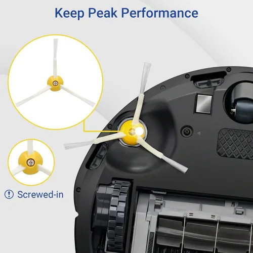 Vista 3 de Piezas y accesorios de cepillo lateral de repuesto para iRobot Roomba 600 700 800 900 Series 692 675 694 671 677 980 960 985 880 860 805 877 890 770