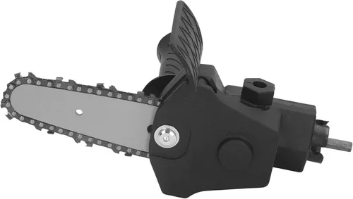 Vista 4 de Herramienta adaptadora de conversión de taladro eléctrico a motosierra, cabezal de fijación de sierra de cadena modificada para corte de carpintería
