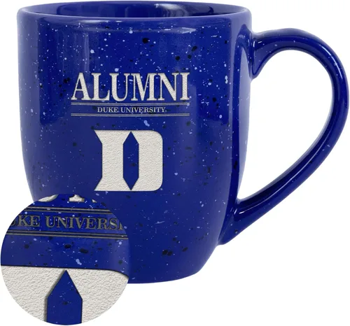 Vista 71 de Rico Industries NCAA Illinois Fighting Illini Alumni - Taza de café de cerámica moteada grabada con láser de 16 onzas