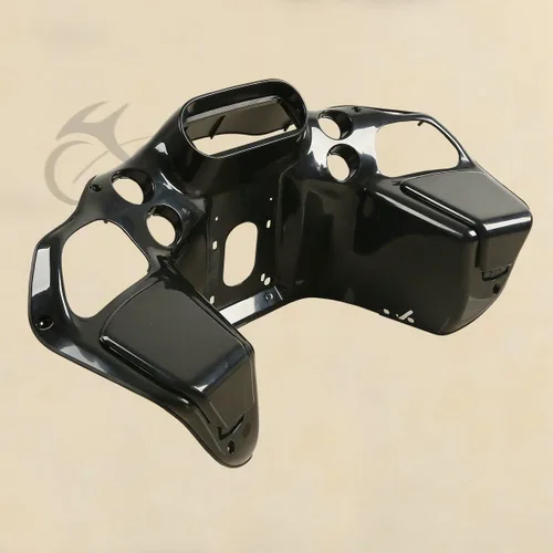Vista 3 de Carenado interior ABS negro sin pintar compatible con Harley Davidson Road Glide FLTR 1998-2013