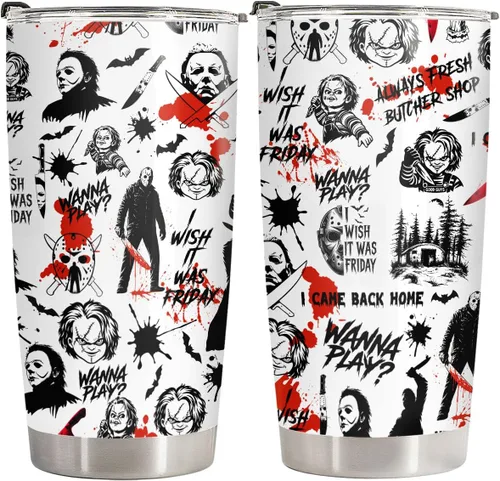 Vista 21 de 34HD Witch Queen 20 oz Tumbler Gothic Villain Dark Rose Gifts for Women Backwiches queen