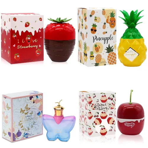 Vista 21 de AFLUXE Top Sales 4 Pieza Set de Perfume para Mujer Combo Eau de Parfum Spray Natural, Fragancia Duradera para Mujeres Kiara Mango Punch & Sarah Pink