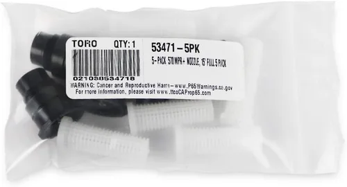 Vista 2 de Toro 53471 5-Pack, 570 Series MPR+ boquilla completa de 15 pies, color negro