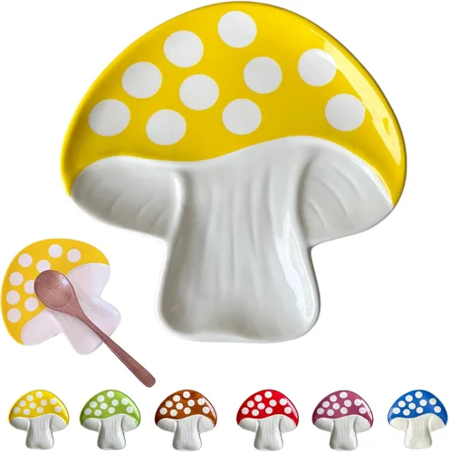 Vista 8 de Soporte de cuchara de cerámica para estufa y encimera de cocina, soporte para cuchara para estufa y cuchara de cocina para cucharón, cuchara linda