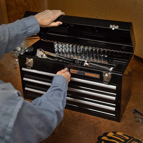 Vista 9 de GEARWRENCH Caja de herramientas de 3 cajones - 83151