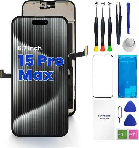 Vista 22 de para iPhone 11 Reemplazo de pantalla de 6.1", kit de reparación de pantalla LCD táctil 3D Genverdix, conjunto de montaje digitalizador