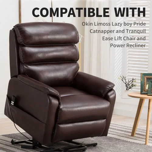 Vista 4 de Extensión de 6.6 pies de 2 pines para sofá reclinable de salida de CC Cable de alimentación para Hmleaf OKIN LA-z-boy silla elevadora reclinable