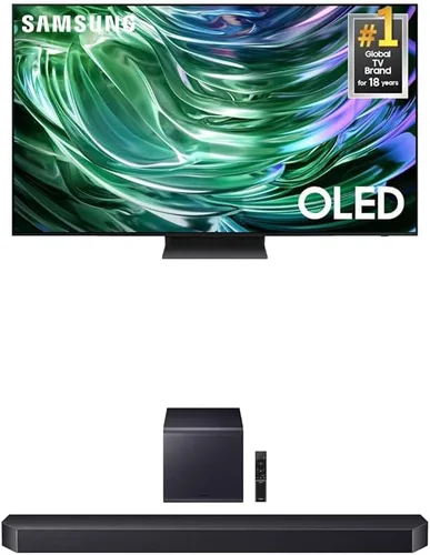 Vista 12 de Samsung - Smart TV OLED 4K de la serie S90D de 55 pulgadas, con HDR+, Dolby Atmos, sonido de seguimiento de objetos Lite, Motion Xcelerator, Real