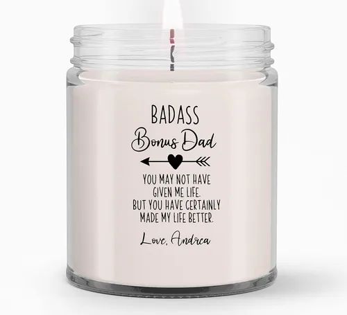 Vista 42 de Vela Best Dad Ever, Worlds Best Dad, Dad Tools Candle, Vela divertida del día del padre, Regalo para papá, Vela divertida para papá, CDF002