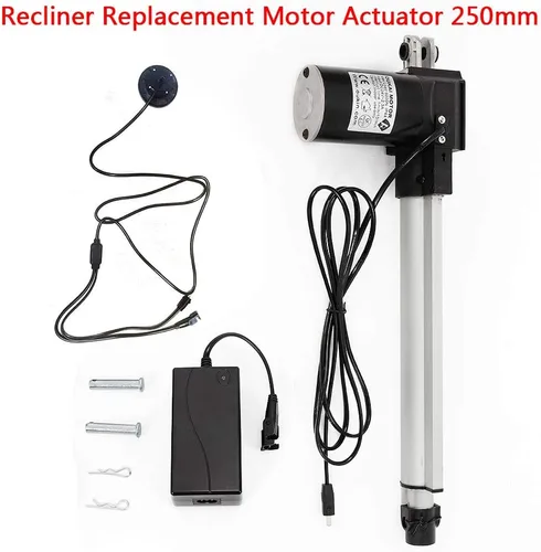 Vista 4 de Kit de reemplazo de motor reclinable eléctrico 24VDC, actuador lineal de empuje/tracción 1000 N para silla reclinable elevadora