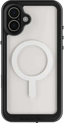 Vista 21 de Ghostek NAUTICAL funda delgada para iPhone 14 Plus a prueba de golpes impermeable con protector de pantalla y imán MagSafe con carga inalámbrica