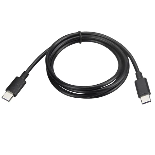 Vista 2 de Cable USB C para iPhone 16 17 15 Pro, USB C a USBc negro 3 pies Cargador de coche, Motorola Edge 5G 2024, Moto G 2025 Teléfono
