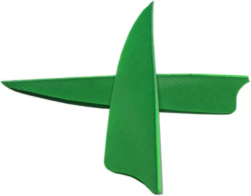 Vista 15 de Arrows - Plumas reales de 3 pulgadas con corte de escudo para cañas de tiro de caza DIY (paquete de 36)