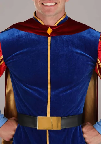Vista 2 de Disfraz Plus Size Príncipe Phillip de La Bella Durmiente de Disney para Hombre Multicolor
