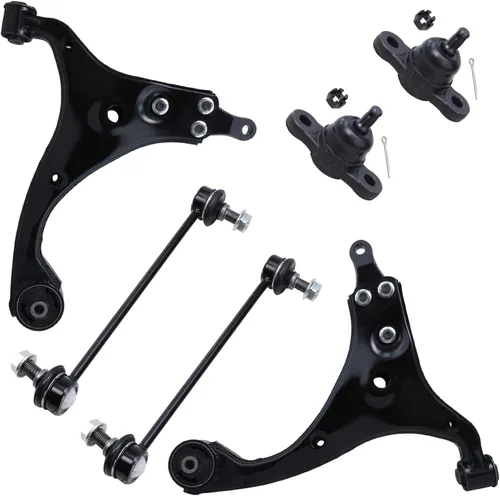 Vista 72 de Detroit Axle - Kit de brazos de control delantero para Chevy Silverado 1500 GMC Sierra 1500 GMC Sierra 1500 Avalanche Yukon Tahoe Escalade ESV EXT