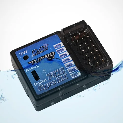 Vista 6 de 2.4GHz Digital TB-RX200 7CH Receptor para Turbo Racing V3.1 Sistema TB-TX2 Transmisor RC Coche Barco