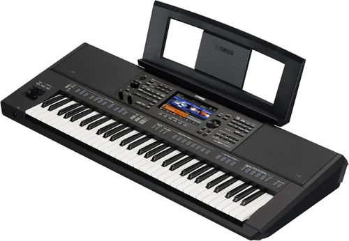 Vista 8 de Yamaha Teclado arreglista de 61 teclas, múltiples estilos y voces, perillas de control en vivo asignables PSRSX720