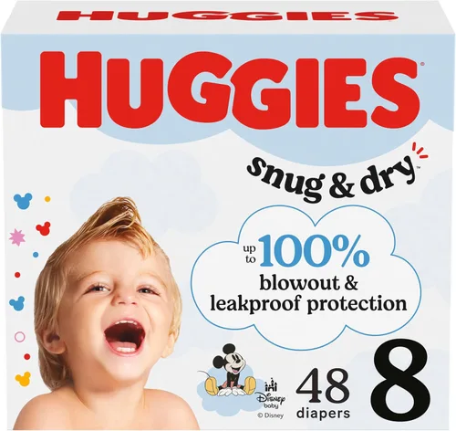 Vista 44 de Pañales Huggies Snug & Dry para bebé